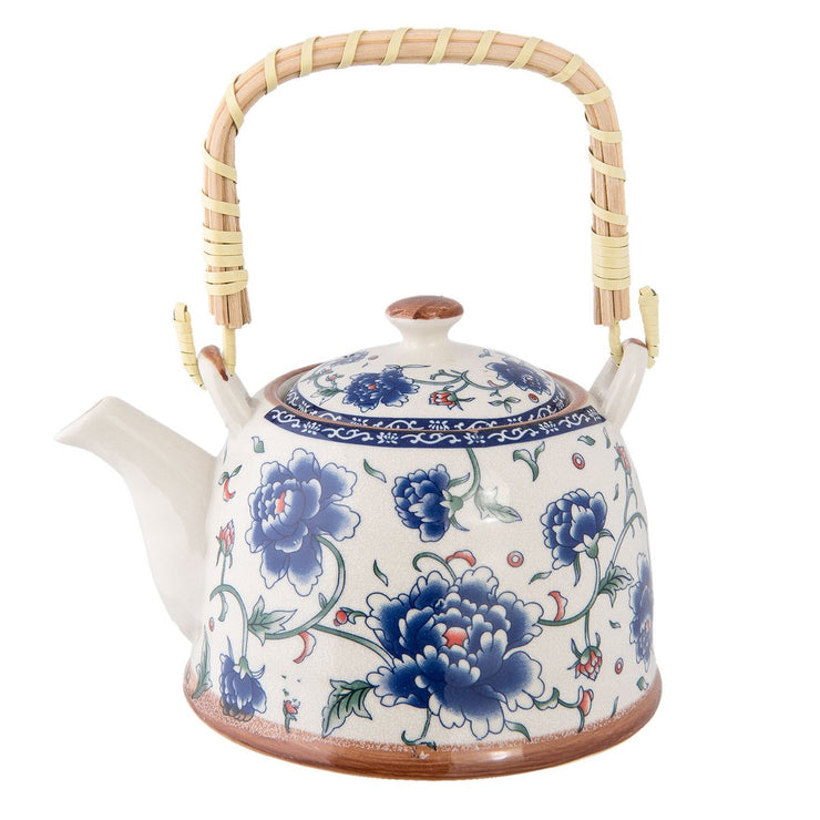 Blue Flowers - Teapot - 700 ML